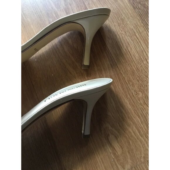 Bruno Magli Beige Heel Sandals - Size 39 EUR  9 US New In Box - Picture 9 of 12